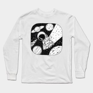 Comet Pizza Long Sleeve T-Shirt